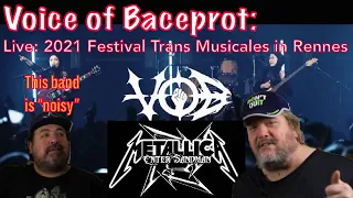 REACTION VIDEO: Voice of Baceprot (VOB) - Enter Sandman Live at 2021 Trans Musicales in Rennes