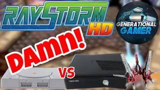 RayStorm on Xbox 360 vs Raystorm on PlayStation Comparisons