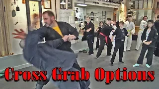 Cross Wrist Grab Self Defense Options