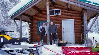 Night Fishing + Poor Man's Lobster Rolls | Alaska Lakeside Public Use Cabin