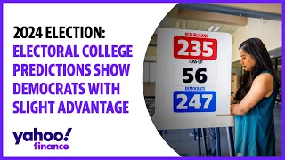 2024 election: Electoral College predictions show Democrats with slight advantage