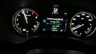 2021 Cadillac XT5 3.6L V6 does 25-120 MPH acceleration test