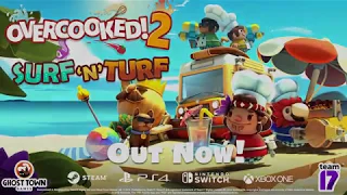 Дополнение "Surf 'n' Turf" для игры Overcooked! 2!