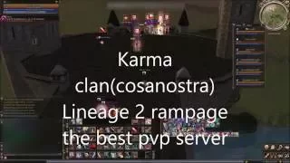 Lineage 2 Rampage Best pvp server Siege Vol2