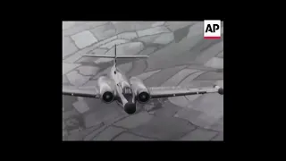 Canadian RCAF CF-100 Canuck scramble exercise and at Farnborough