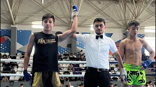 Elvin Mammadov (Zv fight) Azerbaycan cempionatı ilk döyüş