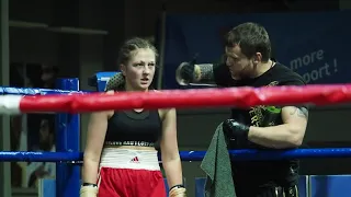 Оксана Бондаренко vs Александра Ткачева - Бокс Турнир Pro - 🥊p2 Одесса 2021.02