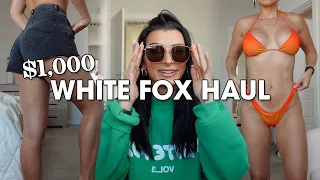 $1,000 USD WHITE FOX HAUL | SPRING + SUMMER INSPIRED ITEMS