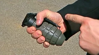 Airsoft Sound Grenade Test