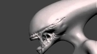 Alien 1979 Speed sculpting - Zbrush