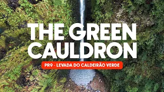 The Greenest WATERFALL in MADEIRA! (Levada do Caldeirão Verde)