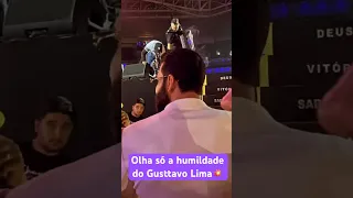 Olha a humildade do Gusttavo Lima