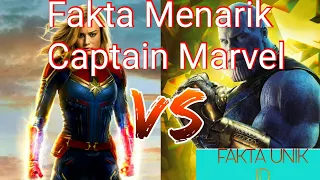 Fakta Unik Captain Marvel yang akan melawan Thanos