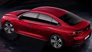 2018 Peugeot 508 Leaked   Action Photo