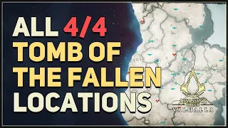 All 4 Tombs of the Fallen Locations Assassin's Creed Valhalla