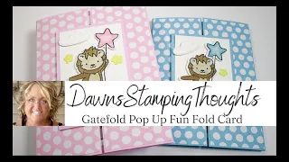 Gatefold  Pop  Up  Moving  Fun  Fold  Card