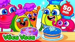 Family Competition Bake Off Song 🍽️😍The Breakfast Song 🍳 II VocaVoca🥑Kids Songs & Nursery Rhymes