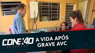 Cabrini reencontra jovem que sobreviveu a AVC na gravidez e emocionou o Brasil | Conexão Repórter