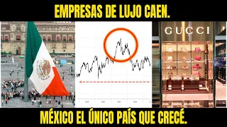 EMPRESAS DE LUJO CAEN. MÉXICO EL ÚNICO PAÍS QUE CRECE