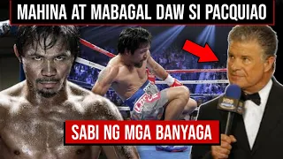 Minaliit nila si MANNY PACQUIAO Pero Laking Gulat ng mga Banyaga