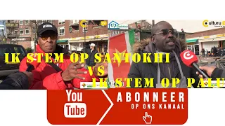 Surinamers NL Dappermarkt. hij stemt op Santokhi en de ander op PALU. Zieke zus AZ nooit meer thuis