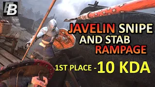 Chivalry 2 Javelin Gameplay + Tips - 1st Place in Server / Solid Snipes and Stabs