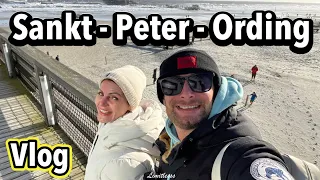 Sankt Peter Ording an der Nordsee 🇩🇪 | Reise Vlog 2023 📸 Seebrücke | Dünen & lecker essen in SPO