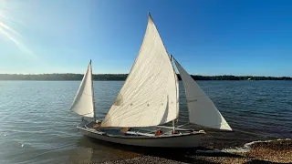 Lugsail with a Jib? Wooden Skiff Update