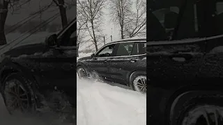 BMW#x3#G01#snow