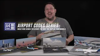 Elevate the way you display your airplane models and catch all the new Airport Codes from A4Airport!