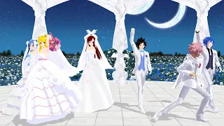 [MMD x Fairy Tail] Live For The Night (Natsu, Lucy, Juvia, Gray, Jellal, Erza)