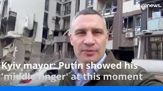 Kyiv mayor says Putin gave UN 'middle finger' as Russia confirms strikes during UN chief visit,