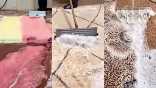 Most Addictive Rug Cleaning Compilation Ever #22 | Satisfying Rug Scraping ASMR