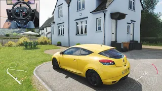 350 BHP Renault Megane RS - Forza Horizon 4 | Logitech g29 gameplay