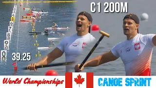 C1 Men 200m Final | OLEKSII KOLIADYCH CHAMPION | World Championships Halifax Canada 2022 | WAYkVlogs