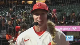 Alyssa Nakken, Woodland Native And SF Giants Coach, Makes MLB History