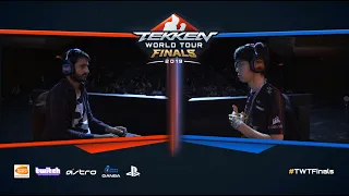 Tekken World Tour Finals 2019 // LCQ: Losers Top 8 // Atif Butt (Akuma) vs Eyemusician (Yoshi)