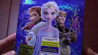 Frozen 2 4K Ultra HD Blu-ray Unboxing