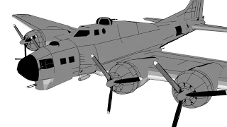 A Look at the B-17  "Flying Fortress" Bomber