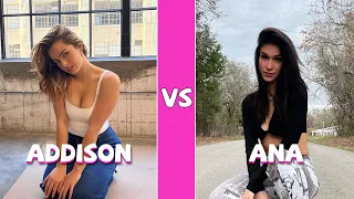 Addison Rae Vs Ana Sobonja TikTok Dances Compilation