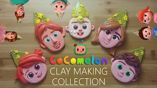 cocomelon happy new year family clay cracking making collection 코코멜론 가족 새해 클레이로 만들기 모음