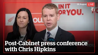 Post-Cabinet press conference with Chris Hipkins | nzherald.co.nz