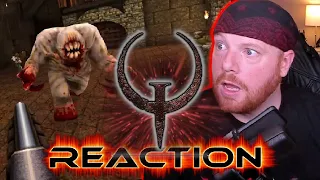 Krimson KB Reacts: QUAKE IS BACK!!! - Quake - Official Trailer (2021)