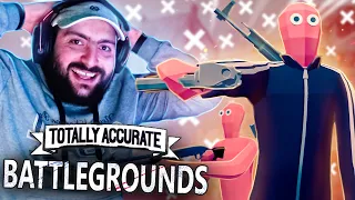 ԲՈՑԱ🤣ԱՄԵՆԱԽՆԴԱԼՈՒ PUBG-ը🤣Totally Accurate Battlegrounds #1 [TABG]