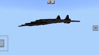 SR-72 Darkstar in Minecraft