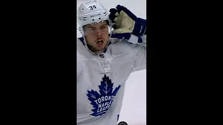 Auston Matthews on His Favorite Celly ✋👂  #shorts