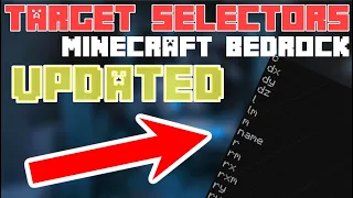 Target Selectors | Minecraft Bedrock | Command Augments | dx, dy, dz, r, rm, type, family, l, lm etc