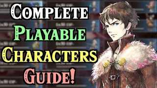 Triangle Strategy COMPLETE Unit Guide - All Recruitments, Skills and Weapon Trees Explained!