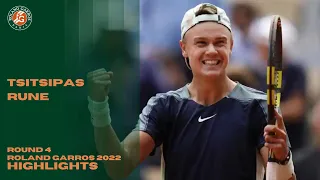 Holger Rune vs Stefanos Tsitsipas (R16) Roland-Garros 2022 Highlights AO Tennis 2 PS4 Gameplay