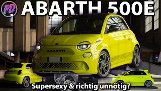 FIAT 500E ABARTH - Macht die E-Variante überhaupt Sinn?